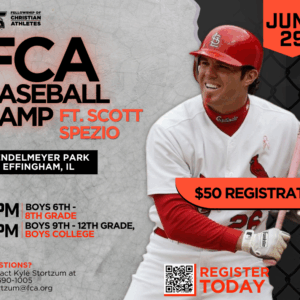 SCIL Baseball Camp ft Scott Spezio flyer