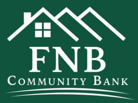 FNB green & white logo