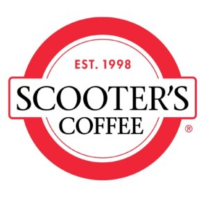 Scooters red & white logo